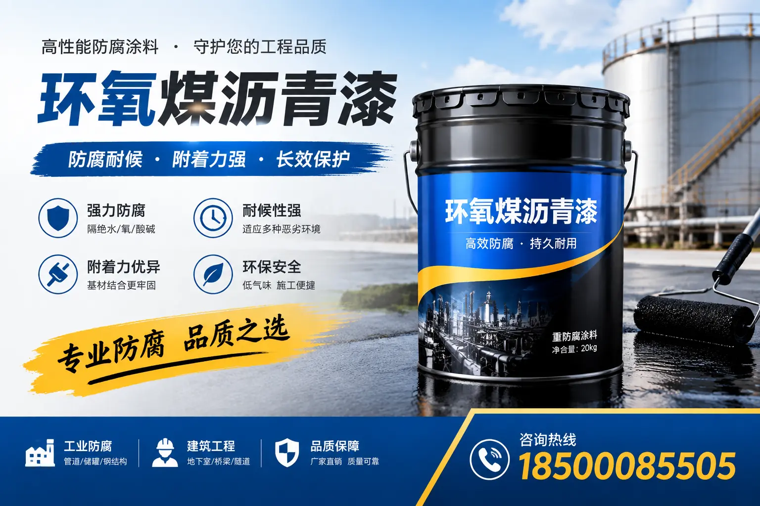 如何选择适合的环氧煤沥青漆？景德镇市场选型指南